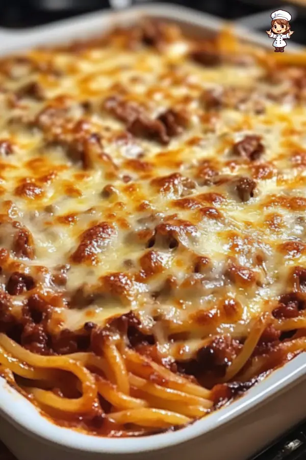 Baked Spaghetti – A Comforting, Cheesy Pasta Dish for Family Dinners