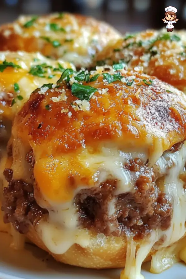 Cheesy Beef Bombs Recipe – Savory Beef and Gooey Cheese in a Crispy Dough
