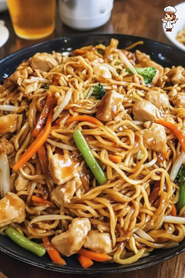Chicken Lo Mein Recipe Quick & Flavorful Stir-Fry with Veggies