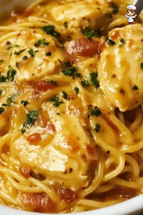 Chicken Spaghetti Recipe – Creamy, Comforting & Easy to Make!