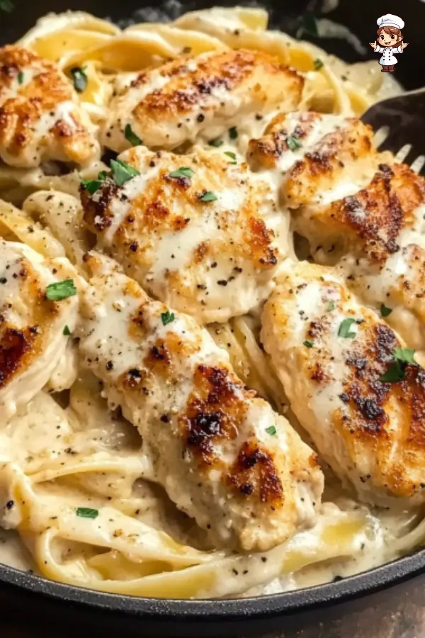 Classic Chicken Fettuccine Alfredo Recipe – Creamy, Rich, and Delicious
