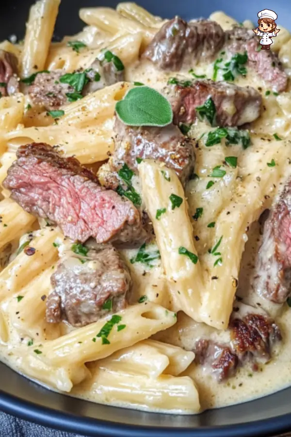 Creamy Steak Pasta A Rich and Flavorful Dinner Recipe
