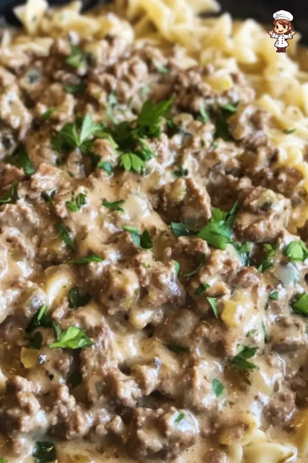 Easy Ground Beef Stroganoff Recipe – Creamy Comfort Food in 30 Minutes
