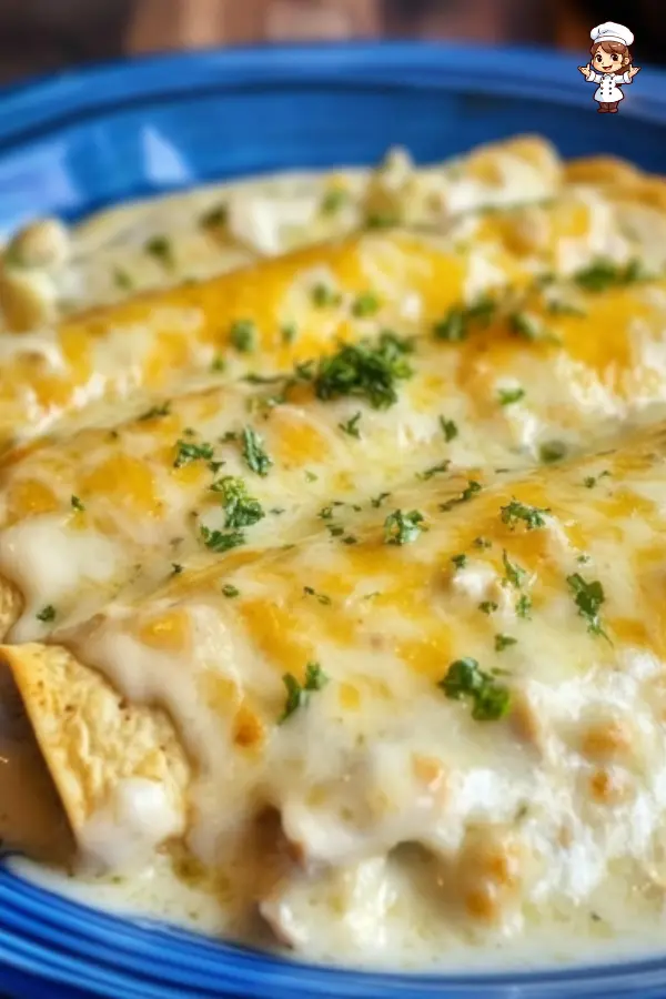 Easy Sour Cream Chicken Enchiladas Recipe Creamy & Flavorful Mexican Dish