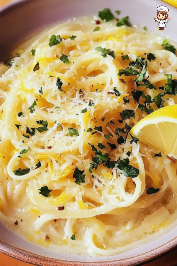 Fresh Lemon Pasta Recipe Quick & Zesty Pasta Dish