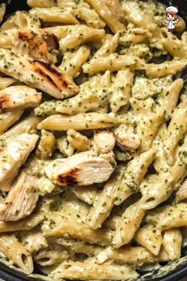 One Pot Creamy Pesto Chicken Pasta A Quick & Flavorful Dinner