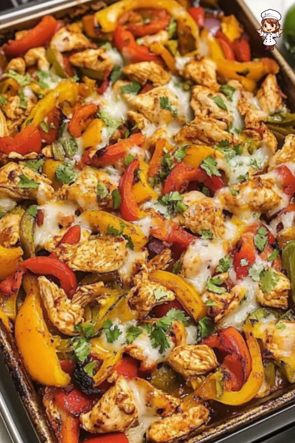Sheet Pan Chicken Fajitas Recipe Easy, Flavorful, and Quick Weeknight Dinner