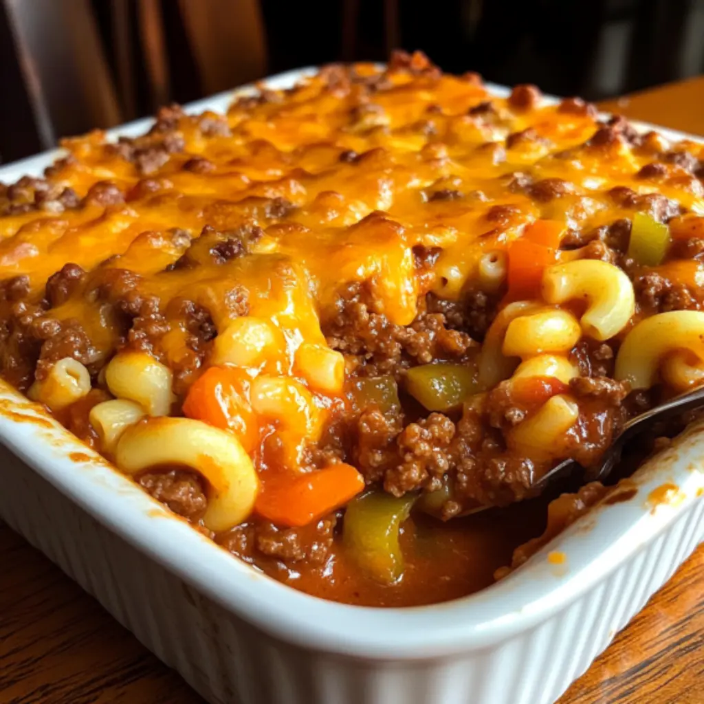Sloppy Joe Casserole – Easy, Cheesy & Family-Friendly Comfort Food