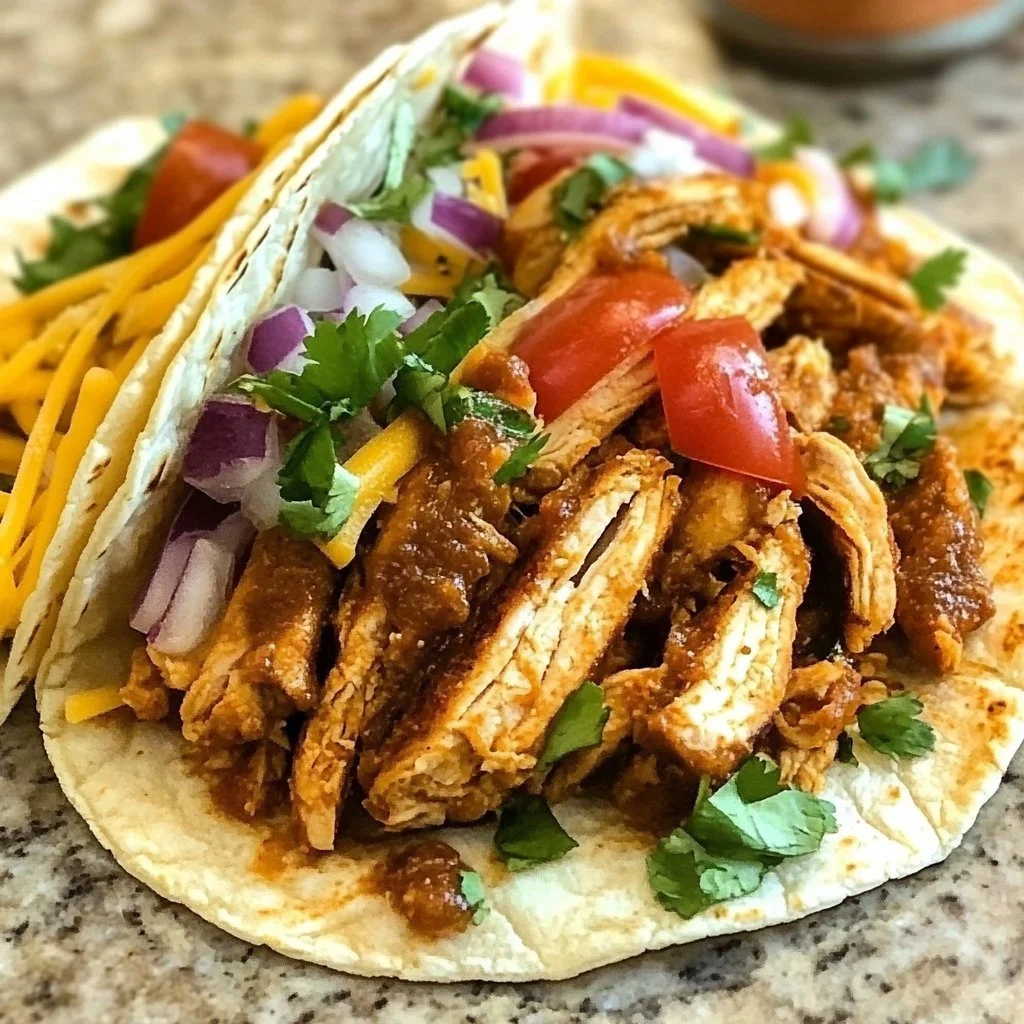 Easy Chicken Tacos Recipe – Simple, Flavorful & Customizable