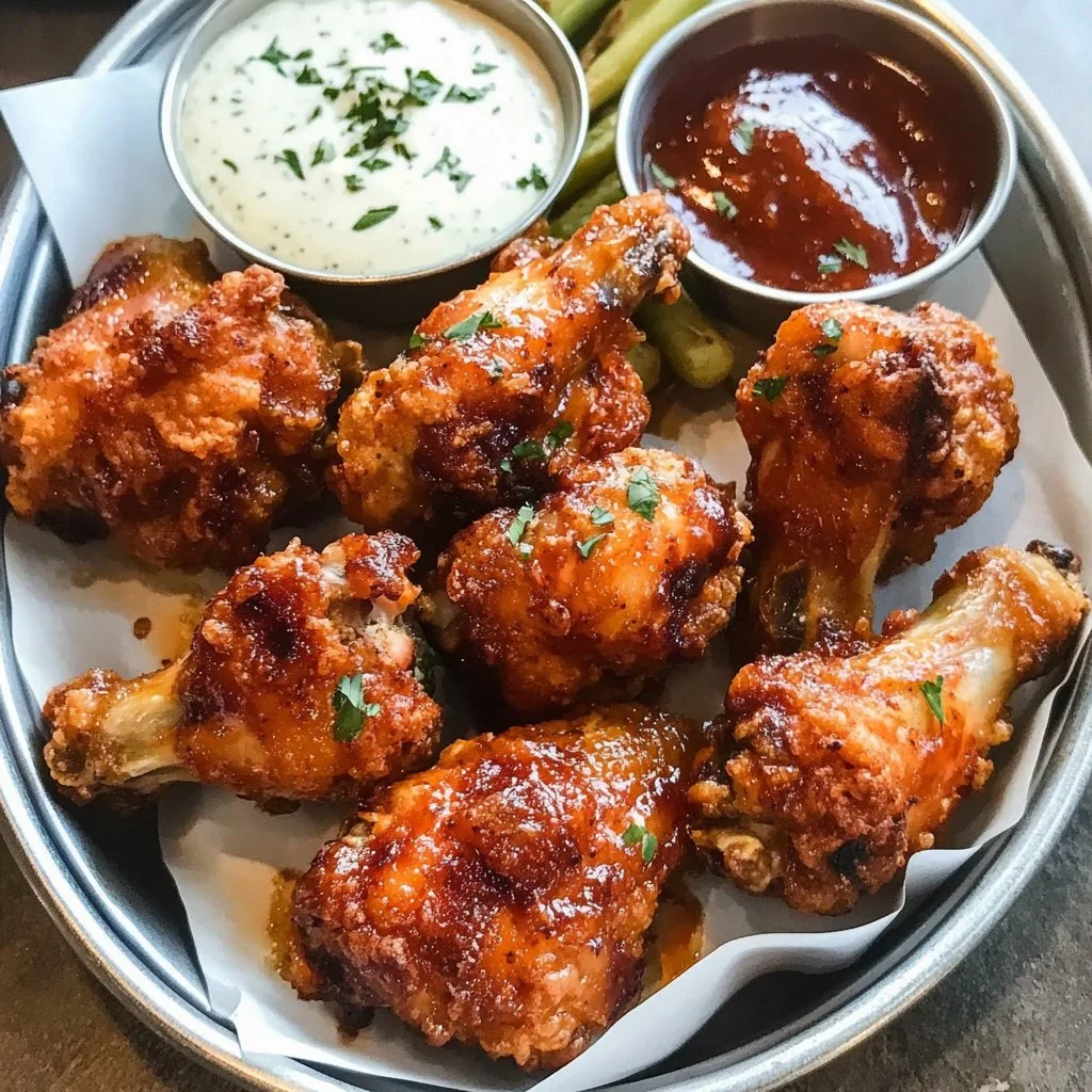 Crispy Baked Chicken Wings Recipe | Healthy & Delicious Oven-Baked Wings