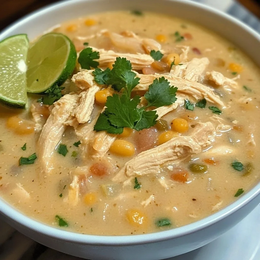 White Chicken Chili Recipe | Creamy, Hearty, and Flavorful