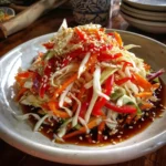 Asian Slaw with Sesame Dressing