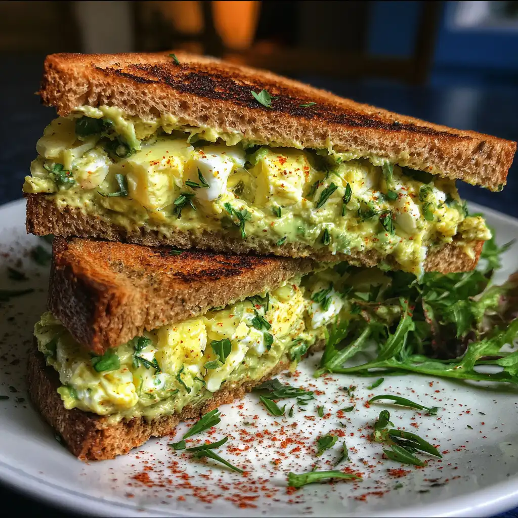 Avocado Egg Salad Sandwich Recipe A Must-Try Delight!