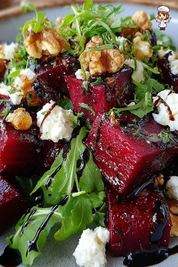 Beetroot & feta salad Discover its vibrant flavors!