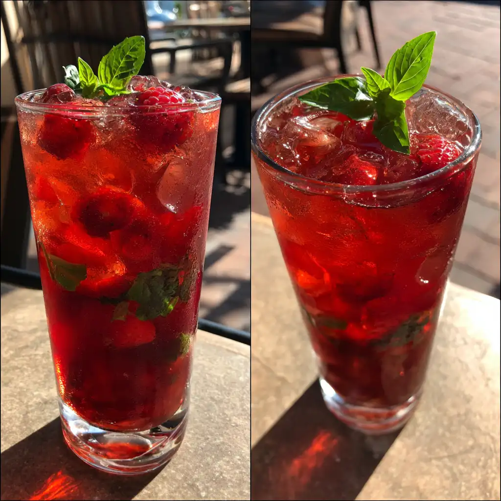 Berry Basil Iced Tea Recipe Refreshing Summer Delight!
