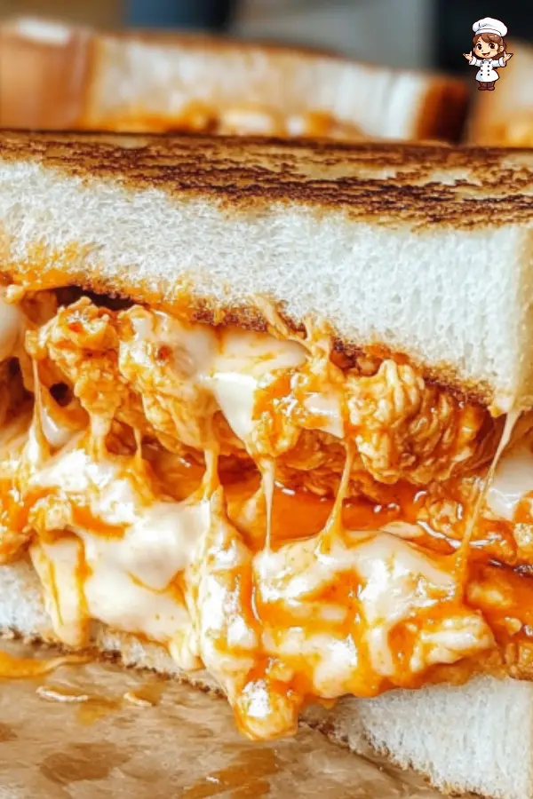 Buffalo Chicken Sandwich – Spicy, Cheesy, Crispy Perfection