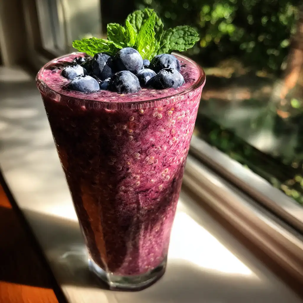 Chia Blueberry Smoothie Recipe A Delicious Start Today!