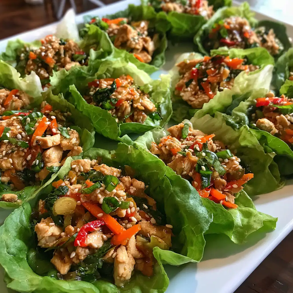 Chicken Lettuce Wraps Recipe A Quick, Tasty Delight!