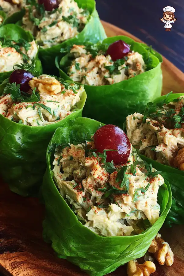 Chicken Salad Lettuce Wraps A Healthy Delight Awaits!