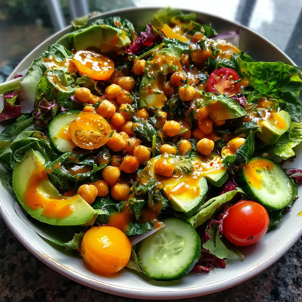 Chickpea & Avocado Salad