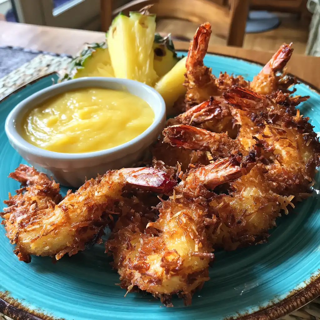 Coconut Shrimp with Pineapple Dip Recipe A Tropical Delight!