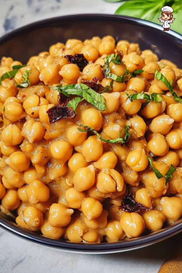 Creamy Vegan Chickpea Stew with Coconut Milk & Sun-Dried Tomatoes