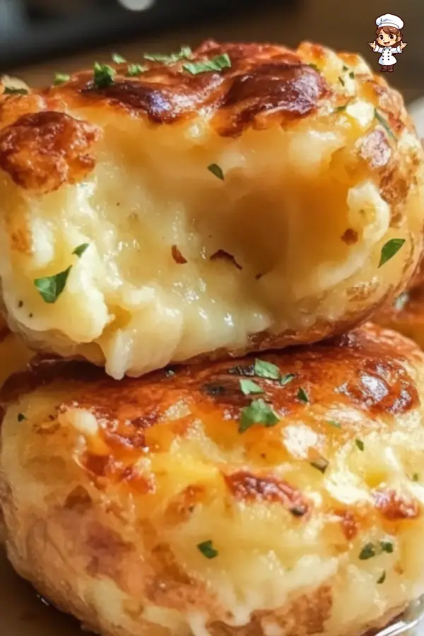 Crispy Mashed Potato Cheese Puffs – Easy Snack from Leftovers