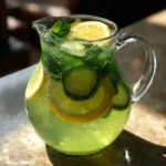 Cucumber lemon water recipe Refreshing and healthy drink!