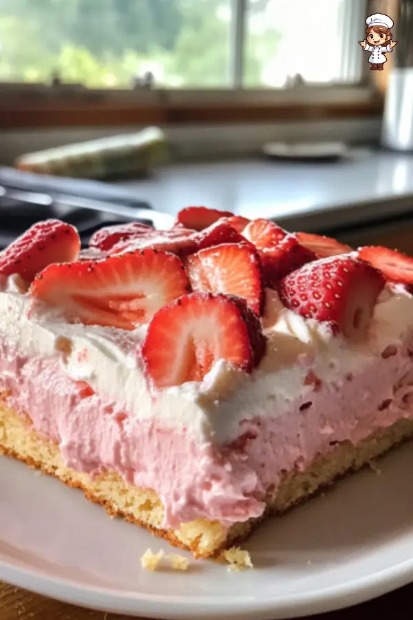 Delicious Strawberry Cream Cheese Cake Recipe Moist, Creamy & Easy to Make