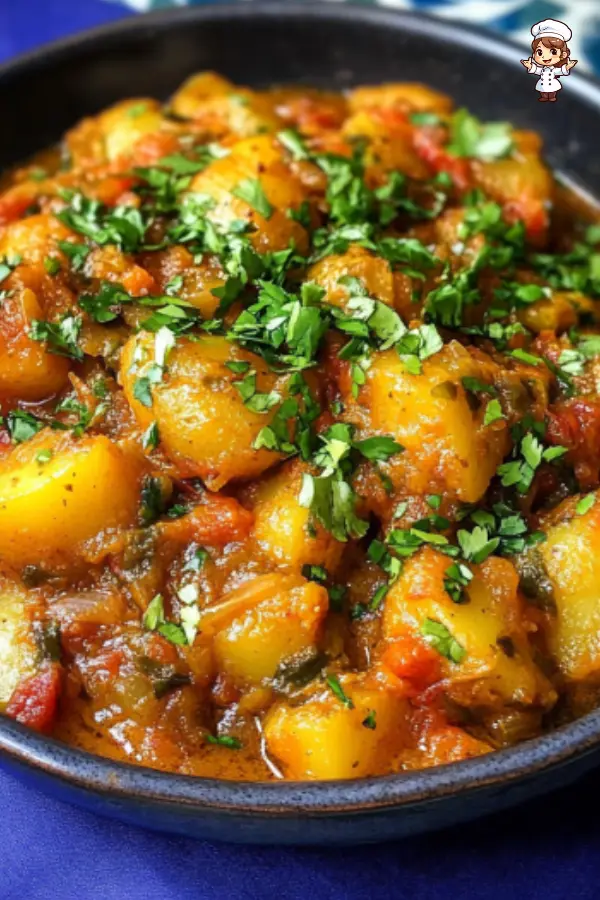 Dopiazeh Aloo – Persian Potato Curry with Onions, Spices & Comforting Flavors