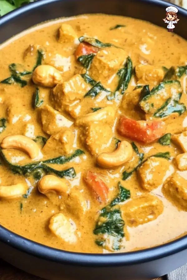 Easy Cashew Curry (Vegan & Creamy) – A Flavor-Packed Weeknight Dinner
