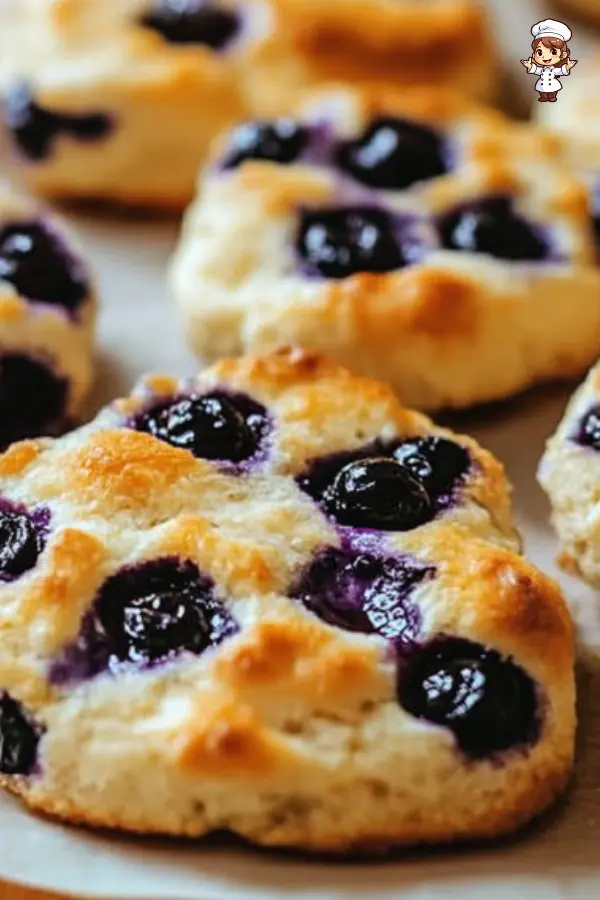 Fluffy Cottage Cheese Blueberry Cloud Bread (Low-Carb, Gluten-Free Recipe)