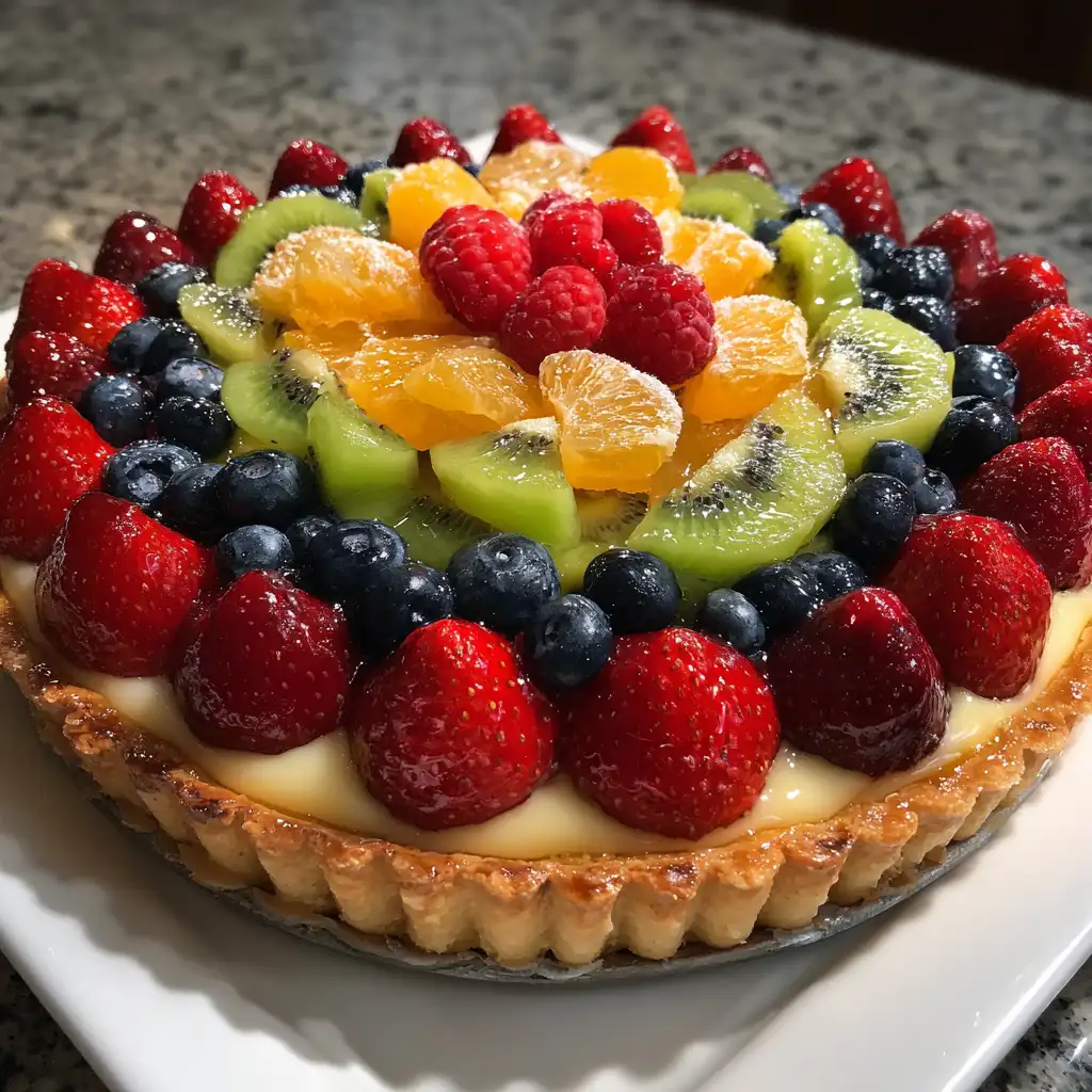 Fresh fruit tart recipe that will wow your guests!