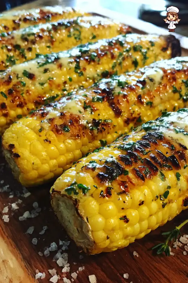 Grilled corn with butter recipe A summer delight awaits!