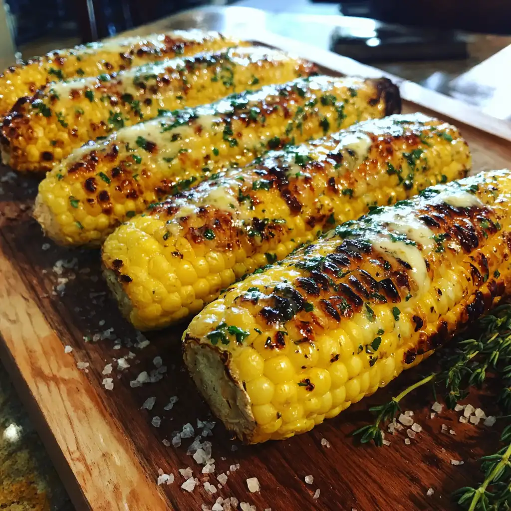 Grilled corn with butter recipe A summer delight awaits!