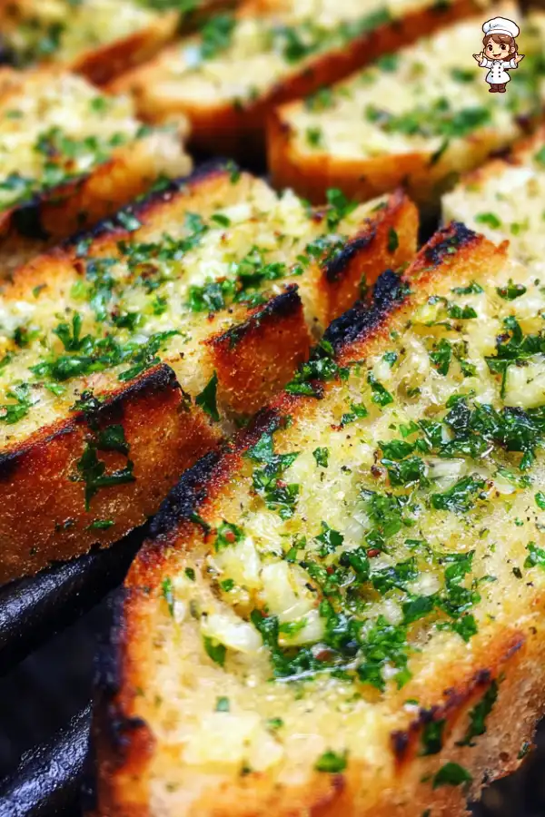 Grilled garlic bread Discover the secret to perfection!