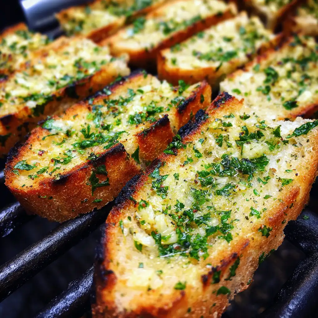 Grilled garlic bread Discover the secret to perfection!