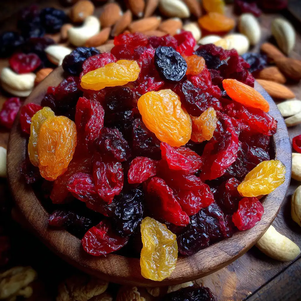 Healthy dried fruit mix recipe Discover a tasty snack!