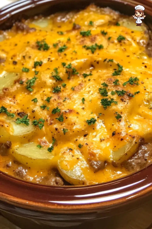 Hearty Cheesy Beef and Potato Casserole Recipe Comfort Food Made Easy