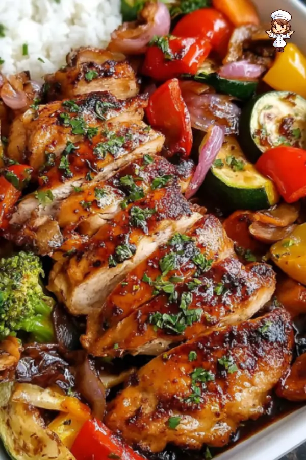 How to Make Balsamic Chicken & Veggies