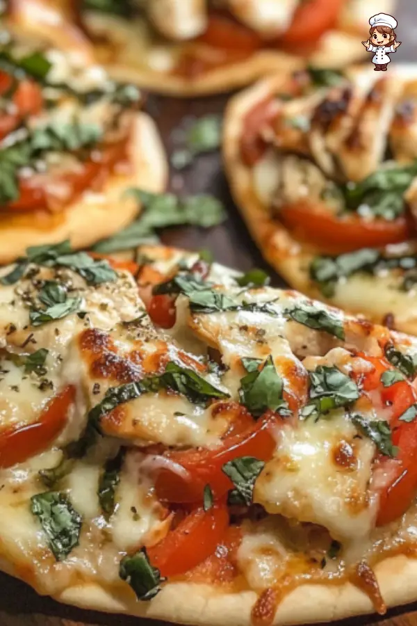How to Make Chicken Pita Pizzas