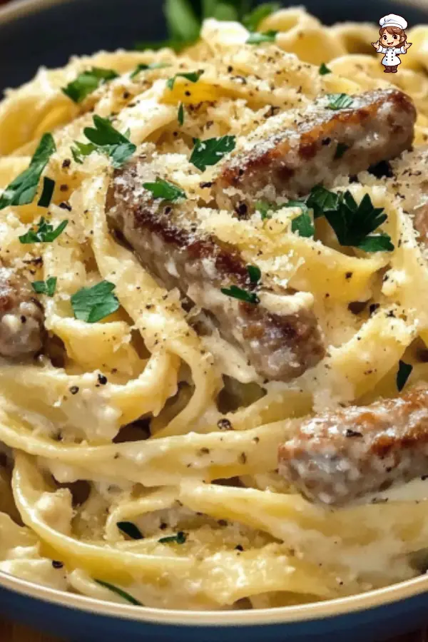 How to Make Creamy Italian Sausage Fettuccine