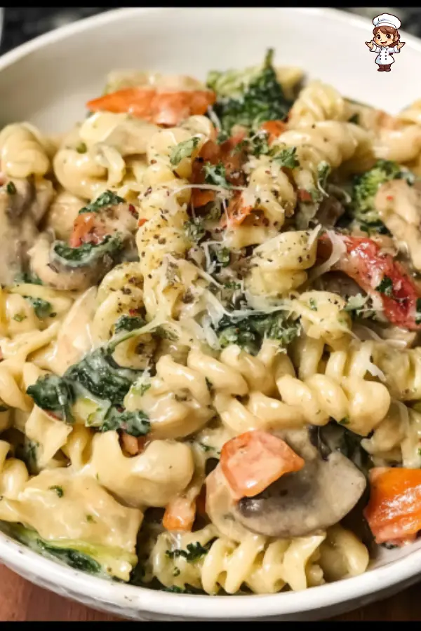 How to Make Creamy Veggie Pasta