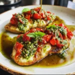 How to Make Pesto Bruschetta Chicken