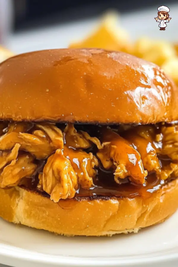 How to Make Slow Cooker Hot Honey Chicken Sandwiches