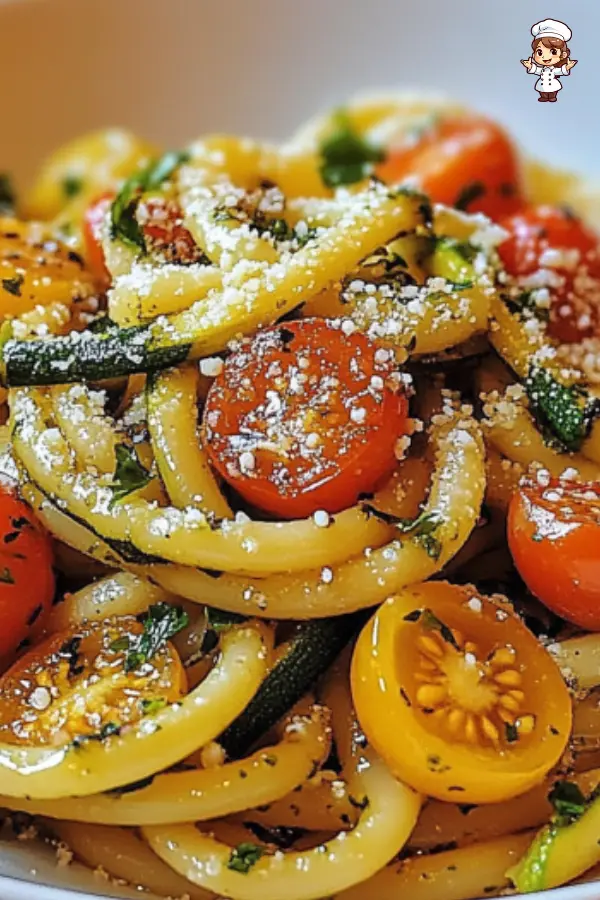 How to Make Zucchini and Cherry Tomato Pasta