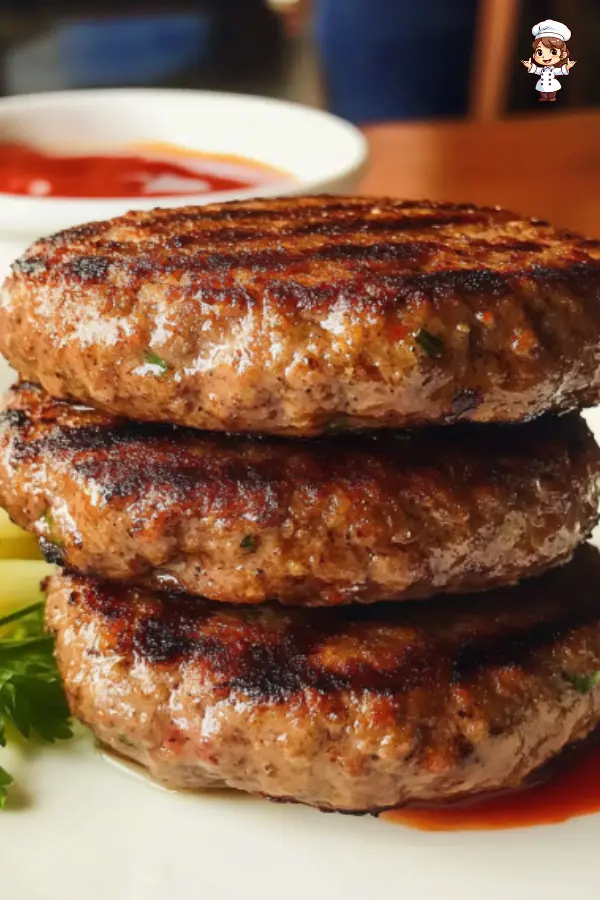 Juicy Grilled Beef Patties Recipe – Perfect for BBQs & Cookouts