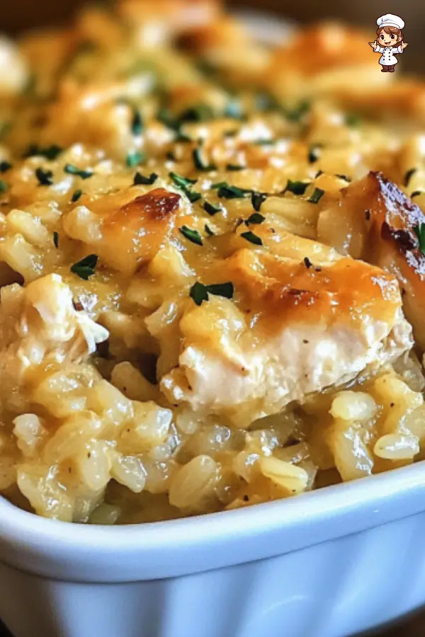 Mamaw's Chicken and Rice Casserole – Classic Comfort Food Made Easy