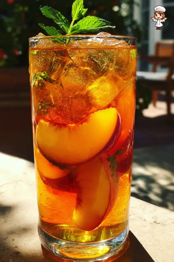 Peach iced tea recipe Discover the ultimate refreshment!