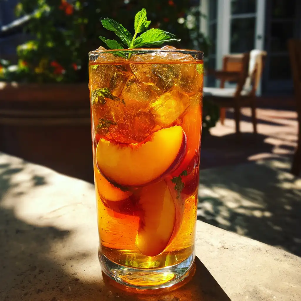 Peach iced tea recipe Discover the ultimate refreshment!